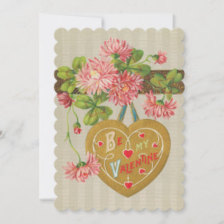 ヴィンテージバレンティーンズデイカード サンキューカード