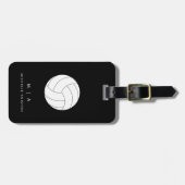 ヴィンテージバレーボール海夏 |モノグラムカスタム ラゲッジタグ (正面横)