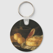 ヴィンテージバロックの残りの生活パン、タルト、ハム キーホルダー (正面)