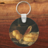 ヴィンテージバロックの残りの生活パン、タルト、ハム キーホルダー (正面)