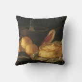 ヴィンテージバロックの残りの生活パン、タルト、ハム クッション (裏面)