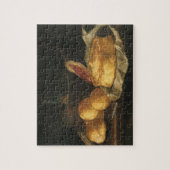 ヴィンテージバロックの残りの生活パン、タルト、ハム ジグソーパズル (縦)