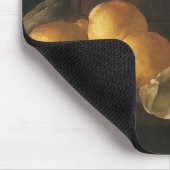 ヴィンテージバロックの残りの生活パン、タルト、ハム マウスパッド (コーナー)