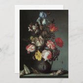 ヴィンテージバロックの花バイバルタサール・ファン・デル・アスト (正面/裏面)