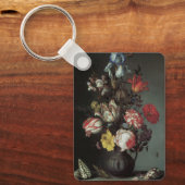 ヴィンテージバロックの花バイバルタサール・ファン・デル・アスト キーホルダー (正面)