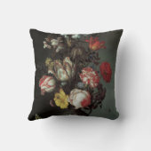 ヴィンテージバロックの花バイバルタサール・ファン・デル・アスト クッション (裏面)