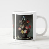 ヴィンテージバロックの花バイバルタサール・ファン・デル・アスト ジャンボコーヒーマグカップ (右)