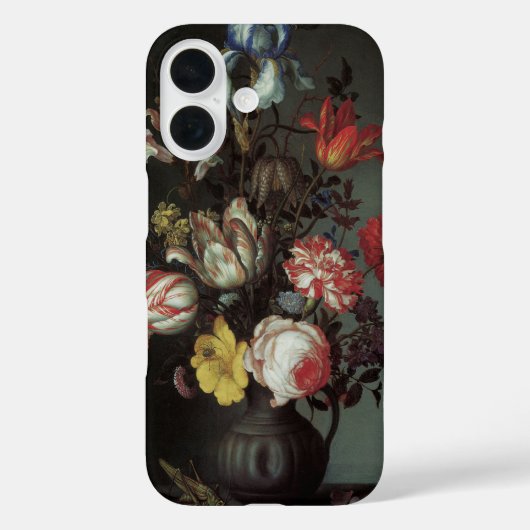 ヴィンテージバロックの花バイバルタサール・ファン・デル・アスト Case-Mate iPhoneケース (裏面)