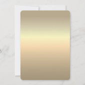 ヴィンテージバロックダスティーブルー金ゴールド結婚式招待状 招待状 (裏面)