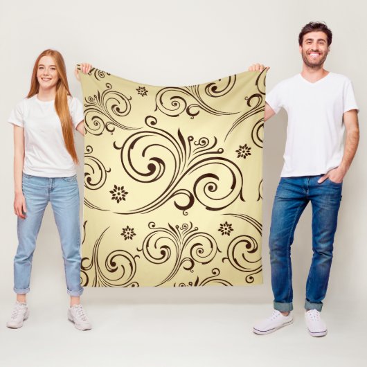 ヴィンテージバロックフリースブランケット フリースブランケット (インサイチュ)