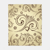 ヴィンテージバロックフリースブランケット フリースブランケット (正面)