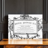 ヴィンテージバロックブライダルシャワーティー招待状 招待状