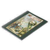 ヴィンテージバロック時代アトラスフロンティスピースワールドグローブ ノートブック (左側)