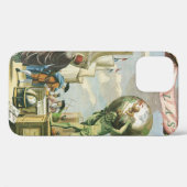 ヴィンテージバロック時代アトラスフロンティスピースワールドグローブ Case-Mate iPhoneケース (裏面 (横))