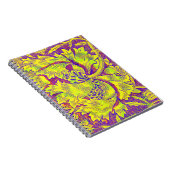 ヴィンテージバロック様式カラフル雑誌 ノートブック (右側)