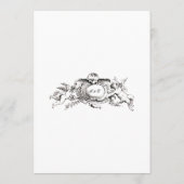 ヴィンテージバロック縁どロコハート メニュー (裏面)