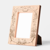 ヴィンテージバロック縁どロコハート レーザー彫刻フレーム (左)