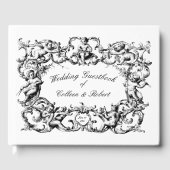 ヴィンテージバロック・ロココチェル縁どブ ゲストブック (正面)