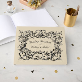 ヴィンテージバロック・ロココチェル縁どブ ゲストブック