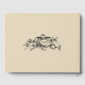 ヴィンテージバロック・ロココチェル縁どブ ゲストブック (裏面)