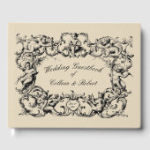 ヴィンテージバロック・ロココチェル縁どブ ゲストブック (正面)