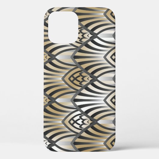 ヴィンテージバロック：観賞用シームレスパターン Case-Mate iPhoneケース (裏面)
