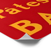 ヴィンテージバローニパスタ広告 ポスター (角)