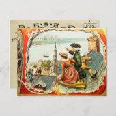 ヴィンテージバンカーヒルハガキ ポストカード (正面/裏面)