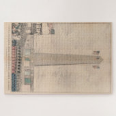 ヴィンテージバンカーヒルモニュメント開業 ジグソーパズル (横)