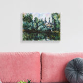 ヴィンテージバンクス・オブ・ザ・マーヌbyポール・セザンヌ キャンバスプリント (インサイチュ (リビング))