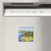 ヴィンテージバンクーバーアイランドマグネット マグネット (インサイチュ (食洗機))