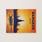 ヴィンテージバンコクタイランドトラベル ジグソーパズル (横)