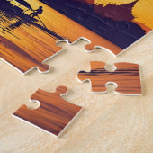 ヴィンテージバンコクタイランドトラベル ジグソーパズル (側面)