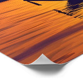 ヴィンテージバンコクタイランドトラベル ポスター (角)