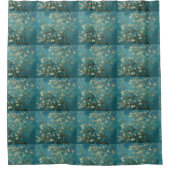 ヴィンテージバンゴッホアーモンドブロッサム シャワーカーテン (正面)