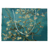 ヴィンテージバンゴッホアーモンドブロッサム ラージペーパーバッグ (裏面)