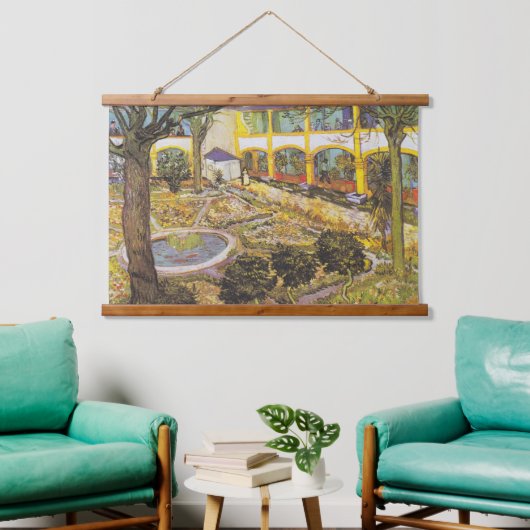 ヴィンテージバンゴッホガーデン病院のアレス 吊り下げ型タペストリー (リビング)