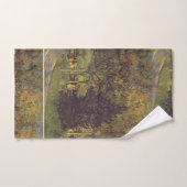 ヴィンテージバンゴッホパブリックガーデンハンドタオル ハンドタオル (ハンドタオル)