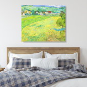 ヴィンテージバンゴッホビューオブヴァッセノツニアオーヴェース キャンバスプリント (インサイチュ (寝室))