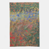 ヴィンテージバンゴッホフラワーガーデン キッチンタオル (縦)