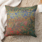 ヴィンテージバンゴッホフラワーガーデン クッション (ブランケット)