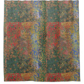 ヴィンテージバンゴッホフラワーガーデン シャワーカーテン (正面)