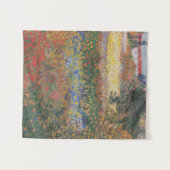 ヴィンテージバンゴッホフラワーガーデン タペストリー (正面(横))