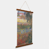 ヴィンテージバンゴッホフラワーガーデン 吊り下げ型タペストリー (傾斜あり)