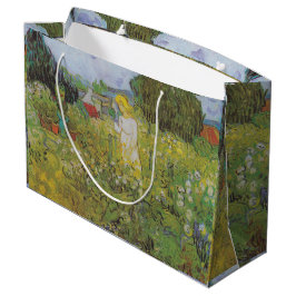 ヴィンテージバンゴッホマルゲライトガチェインザガーデンL ラージペーパーバッグ