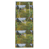 ヴィンテージバンゴッホマルゲライトガチェインザガーデンW ワインギフトバッグ (裏面)