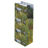 ヴィンテージバンゴッホマルゲライトガチェインザガーデンW ワインギフトバッグ (正面アングル)