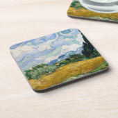 ヴィンテージバンゴッホ小麦畑 コースター (左側)