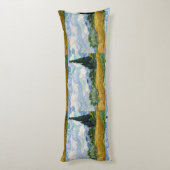 ヴィンテージバンゴッホ小麦畑 ボディピロー (裏面 (縦))