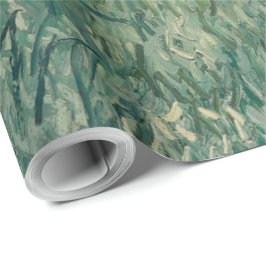 ヴィンテージバンゴッホ平野Auvers With Rain Cloud ラッピングペーパー